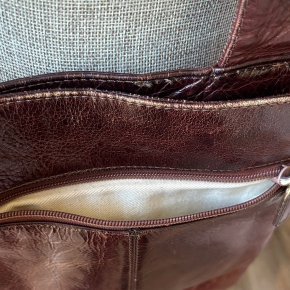 Vintage RADLEY LONDON Brown Leather Crossbody Bag - Picture 11 of 13